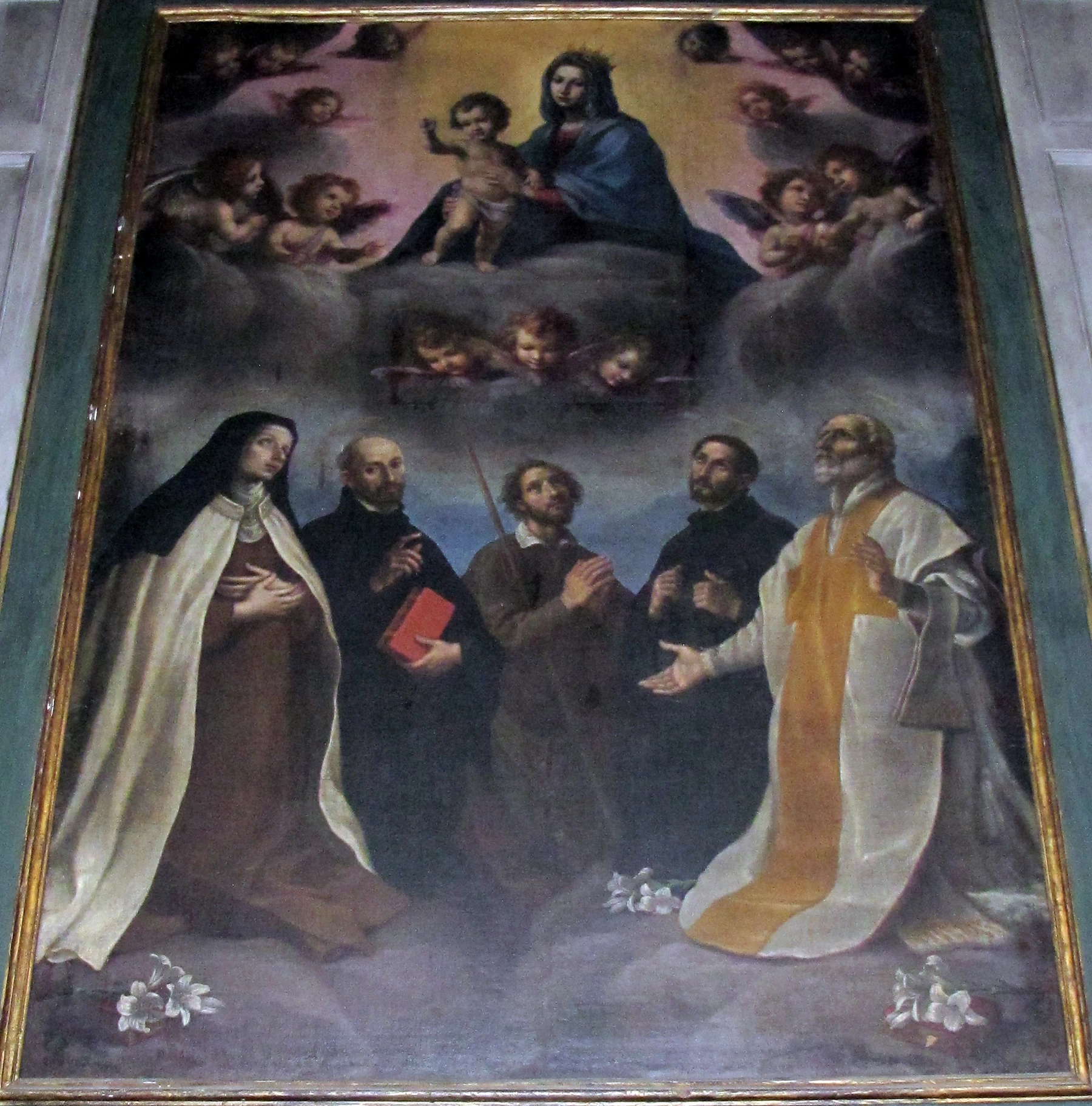 Duomo di pontedera, int., madonna della mercede